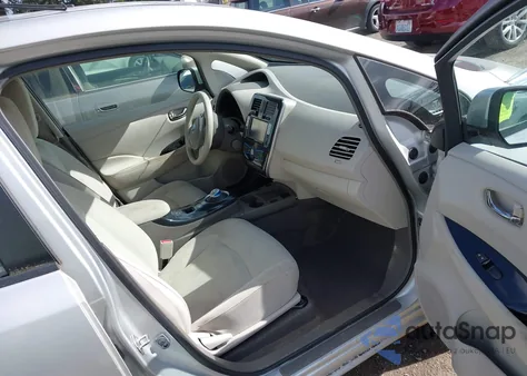 2012 Nissan Leaf Sl from USA, damaged, VIN JN1AZ0CP2CT021263